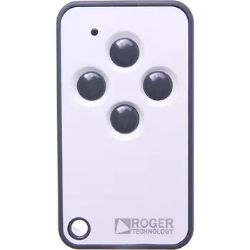 Dálkový ovladač vrat Roger Technology Dálkový ovladač Roger E80/TX54R/2, 4 kanálový ovladač, 433,92 MHz