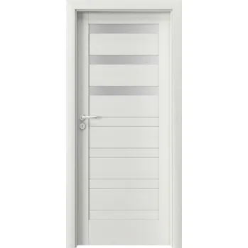 Interiérové dveře Porta Doors Interiérové dveře se zárubněmi Verte Home D3 Dekor: wenge bílá, Šířka - orientace: 70 cm - levé