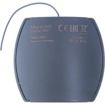 Pohon brány Marantec Digital 992 2 kanálový externí přijímač dálkových ovládačů Marantec s bi linked, 868,3 MHz
