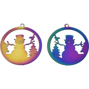 Korálek Kov 904 (22x20x0.3 mm)