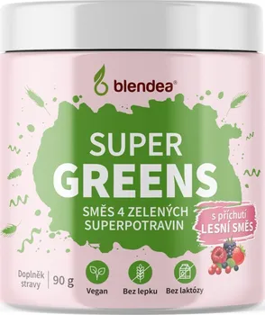 Přírodní produkt Blendea Super Greens lesní směs BIO 90 g