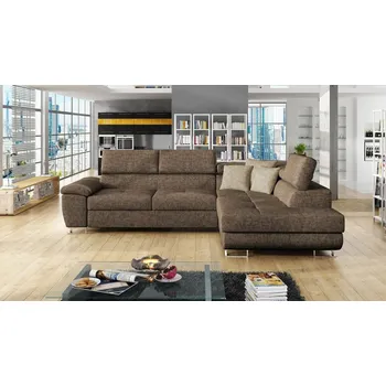 Sedací souprava Rohová sedací souprava Alvin, Potah: Matana 19 + Matana 19 + Matana 17, Strana: pravá MIRJAN 5903211145759