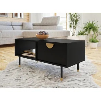 Konferenční stolek Konferenční stolek Tevois 1K, Barva dřeva: černá MIRJAN 5903211308000