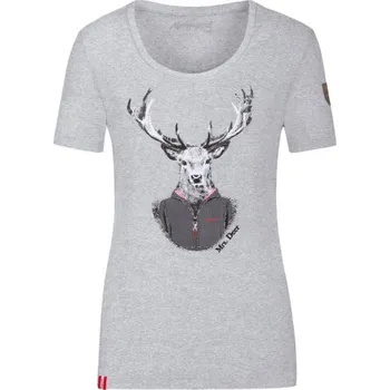 Dámské tričko Dámské tričko Almgwand KARRENALM - šedá M