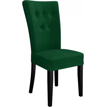 Jídelní židle Čalouněná jídelní židle ST67, Barva: černá, Potah: Magic Velvet 2225 MIRJAN 5903211142765