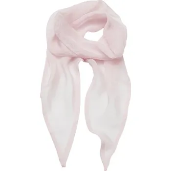 Šátek Premier Workwear Dámský šifonový šátek PR740 Pink -ca. Pantone 1895 98 x 16,5 cm