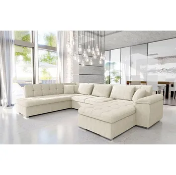 Sedací souprava Rohová sedací souprava s funkcí spaní Tony Bis, Potah: Poso 100, Strana: Pravá MIRJAN 5903211191213