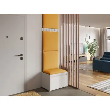 Nábytek Nábytek do předsíně Konkor 60 VII, Barva: bílá, barva: Manila 32 MIRJAN 5903211200656