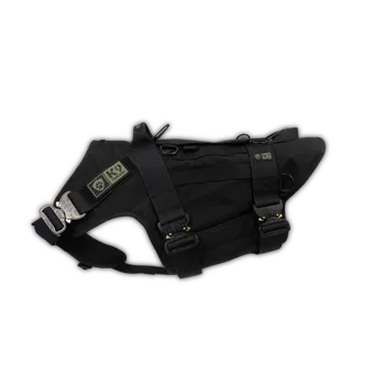 Postroj pro psa K9 Thorn Taktický postroj, černý