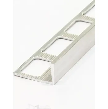 Stavební profil Lišta Havos profil L 9 mm 2,5 m přírodní hliník (Ukončovací profil L schodová masiv)