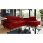 Rohová sedací souprava s funkcí spaní Elsie Premium, Potah: Venus Velvet 2926, Strana: pravá MIRJAN 5903211097461