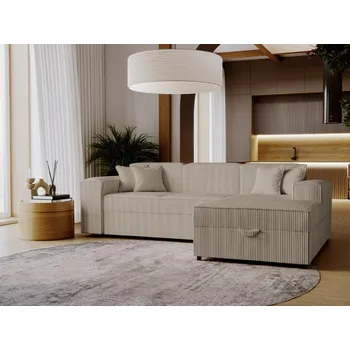 Sedací souprava Rohová sedací souprava s funkcí spaní Sokoz L, Strana: pravá, Potahy: Poso 02 MIRJAN 5903211300707