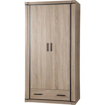 Nábytek Skříň dvoudveřová Xavier XV-20, Barva: dub sonoma, Další police: ano MIRJAN 5902928811537