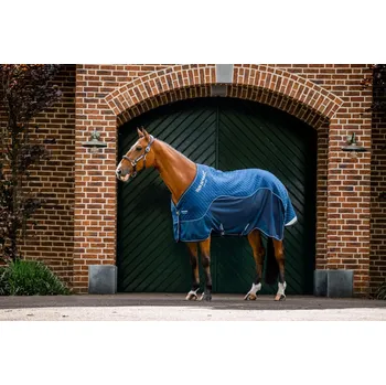 Deka pro koně HORSEWARE Deka transportní Signature Horseware, 50 g, navy Délka zad: 165 cm