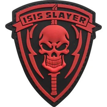 Nášivka WARAGOD Nášivka 3D ISIS SLAYER with Punisher 7.5x6cm