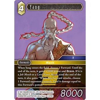 Sběratelská karetní hra Yang 9-075R - Opus IX Typ karty: Standard
