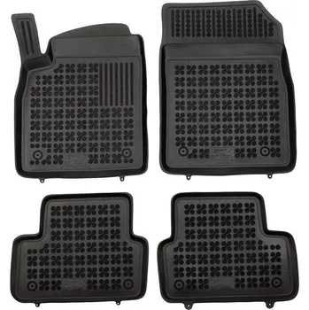 autokoberec Rezaw-Plast gumové koberečky černé s vyšším okrajem Opel Astra 09- sada 4 ks