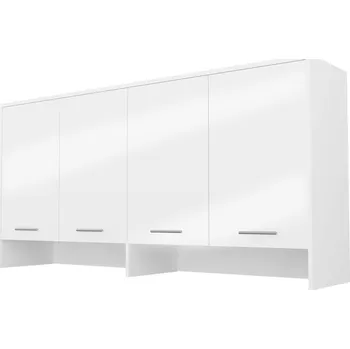 Ložnice Nádstavba Concord Pro CN-11, Barva: bílá / bílý lesk MIRJAN 5902928930078