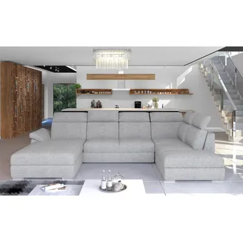 Sedací souprava ImportWorld Rohová rozkládací sedací souprava Lanneva do U - Cover 83 (barva potahu) - levá