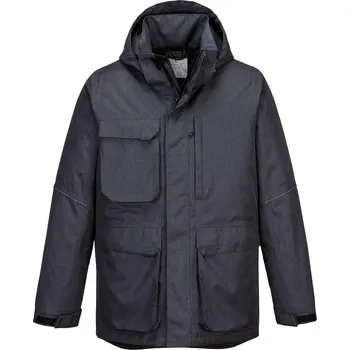 PORTWEST KX3 PARKA KX360 / Zateplená voděodolná bunda - šedá XXL