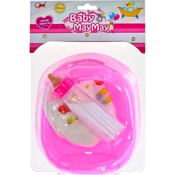 Mikro Trading nočník 17cm s plenou a lahvičkou v blistru