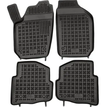 autokoberec Rezaw-Plast gumové koberečky černé s vyšším okrajem Škoda Fabia 99-04 sada 4 ks