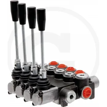 Rozvaděč Hydraulický rozvaděč čtyřpáčkový 4x jednočinný P40