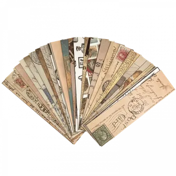 Doplněk ke knize Záložka do knihy - retro, různé varianty