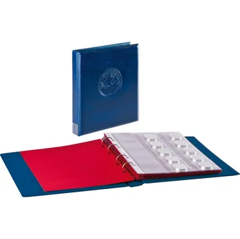 Obal pro sběratelský předmět Lindner Half Penny mincovní album Barva: Modrá