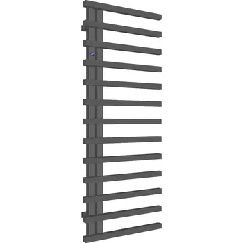 Radiátor HOPA Koupelnový radiátor DARVEL antracit + Barva radiátoru - Antracit, Rozměr radiátoru - 400 × 930 mm, výkon 337 W, Typ připojení - Středové 50 mm, RADDAV409016