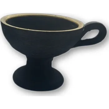 Čajovna Keramická Kadidelnice černá– Autentický Řecký Design