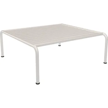 Zahradní stůl Bílá kovová zahradní podstava Houe Avon 81,5 x 81 cm