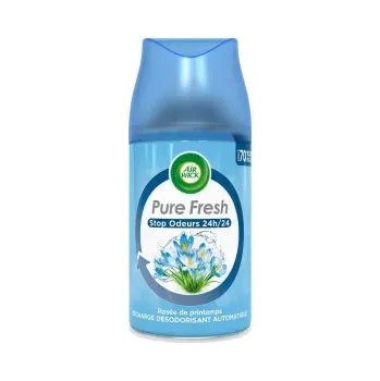 Air Wick FreshMatic Pure Fresh - Jarní svěžest náhradní náplň 250 ml (Air Wick FreshMatic Pure Fresh | náplň | osvěžovač vzduchu | Jarní svěžest | 250 ml | automatický osvěžovač | náhradní náplň | vůně do bytu | bytový parfém | dlouhotrvající vůně | 70 dn