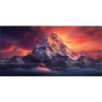 Obraz Obraz na plátně - Hory v červáncích - 60x30 cm - CZ výroba