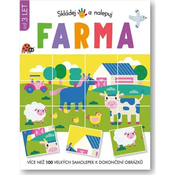 interaktivní kniha Svojtka Skládej a nalepuj Farma