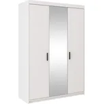 Šatní skříň Melen 3D, Barva: bílá MIRJAN 5902928896473