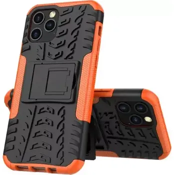 Pouzdro na mobilní telefon Odolné pouzdro Panzer Case Neo na mobilní telefon Apple iPhone 12 / 12 Pro oranžové (Odolný kryt či obal Panzer Case Neo na mobil Apple iPhone 12 / Apple iPhone 12 Pro se stojánkem, oranžové)
