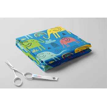 Softshell zimní, Barevní sloni Barva: Tyrkysová