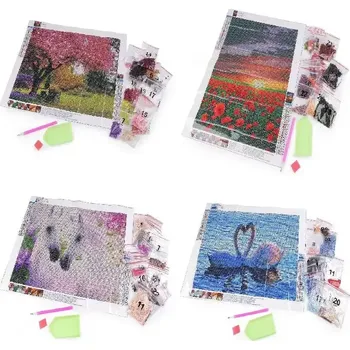 Diamantové malování 30 x 40 cm - různé druhy