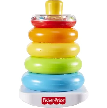 Hračka pro nejmenší Mattel Fisher Price kroužky na tyči