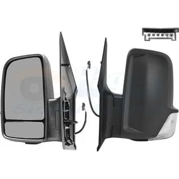 Auto zrcátko Vnější zpětné zrcátko VAN WEZEL 3077827