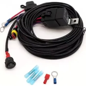 Příslušenství osvětlení automobilu Kabeláž LAZER pro jedno světlo (2 piny, 12V)