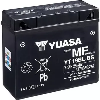 Motobaterie YUASA YT19BL-BS 12V 18Ah 210A motobaterie - originální
