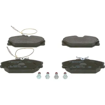 Brzdová destička Sada brzdových destiček, kotoučová brzda BOSCH 0 986 461 765