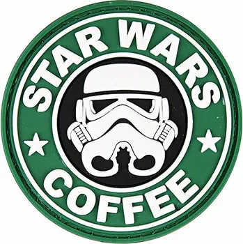 Nášivka WARAGOD Tactical nášivka StarWars & Coffe,e 6cm