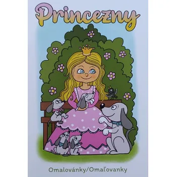 omalovánky Omalovánky A4 Princezny 949253