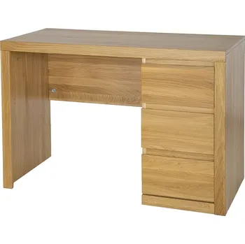 Psací stůl BR303 dřevěný psací stůl z dubu Drewmax (Kvalitní nábytek z dubového masivu)