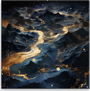 Obraz Obraz na plátně - Láva v moři - 40x40 cm - CZ výroba