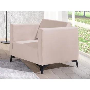 Křeslo Denim 1, Potah: Solo 251, Barva nožiček:: lesk černý MIRJAN 5902928256246