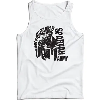 Pánské tílko DRAGOWA pánské tílko León, bílá 160g/m2